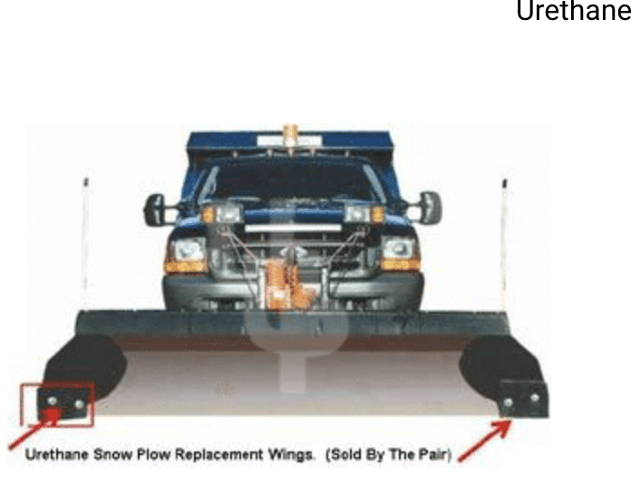 Urethane Snow Plow Cutting Edge