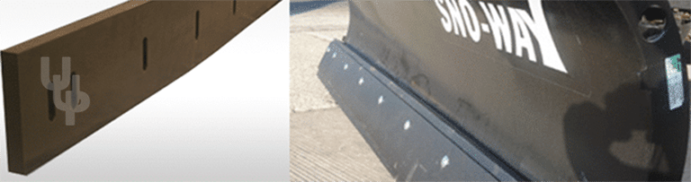 Urethane Snow Plow Cutting Edge