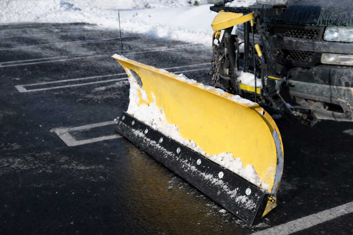 ATV Snow Plow with Urethane Cutting Edge